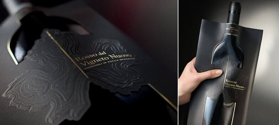 Mirco Onesti Winepouch realizzata in plastica, novità assoluta nel mondo del packaging del vino.