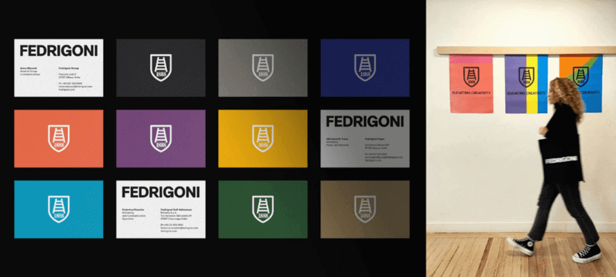 Fedrigoni rebranding Pentagram