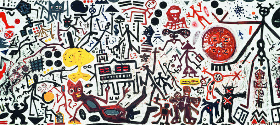 Penck - The battlefield