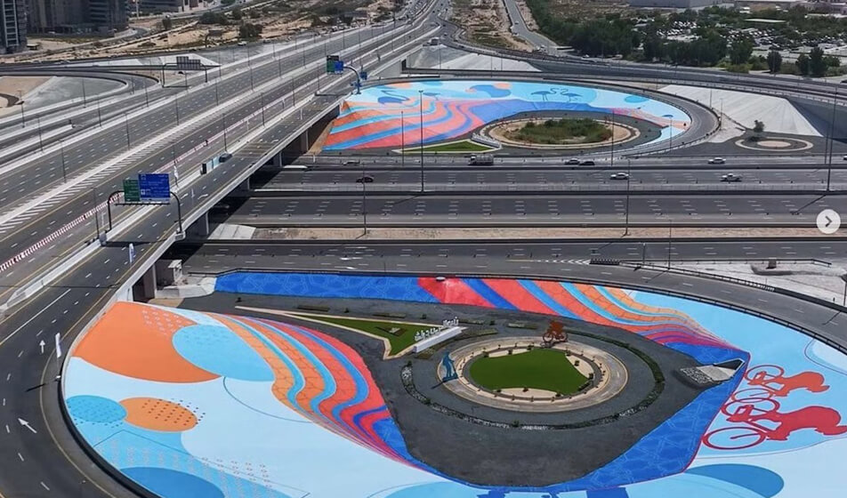 Dubai Al Ain Road Improvement, Print Works (UAE).