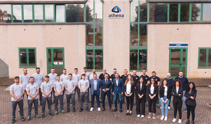 Athena, stampa digitale su supporti rigidi per retail ed eventi promozionali