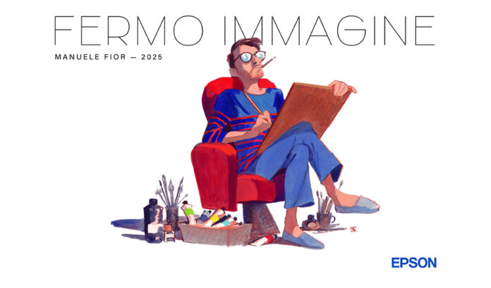 Fermo Immagine, il calendario Epson 2025 illustrato da Manuele Fior