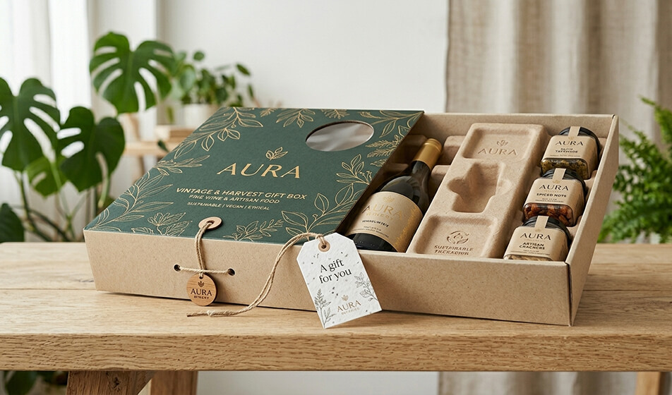 AI in packaging - generated with Gemini