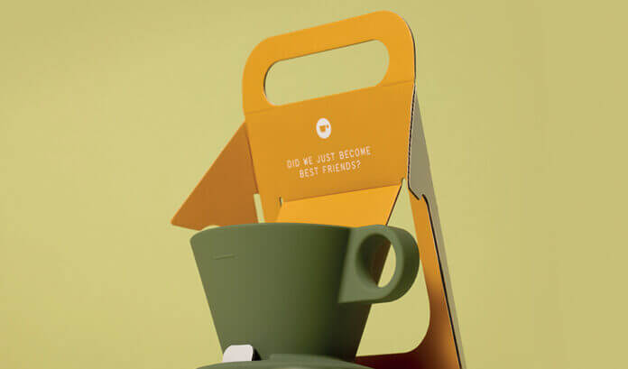 Dwell Dripper for Verve Coffee Roasters, Zenpack, USA. Foto courtesy of Pentawards